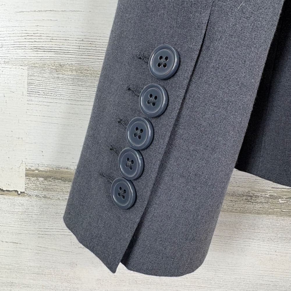 The‎ Limited Gray Blazer Size 6 Career Business Office Professional Jacket - Picture 4 of 13